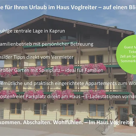 Nr 2 Haus Voglreiter 아파트 *
